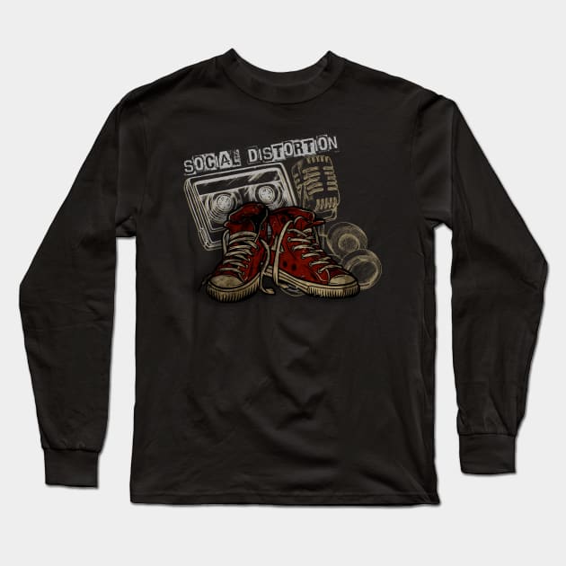 social distortion Long Sleeve T-Shirt by matursuwunje